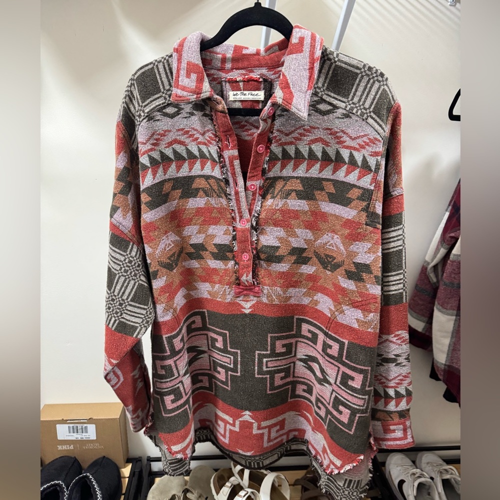 Free People Arizona Sky Pullover